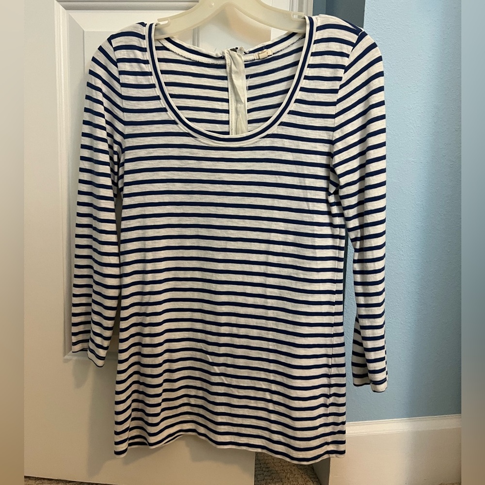 J Crew striped shirt